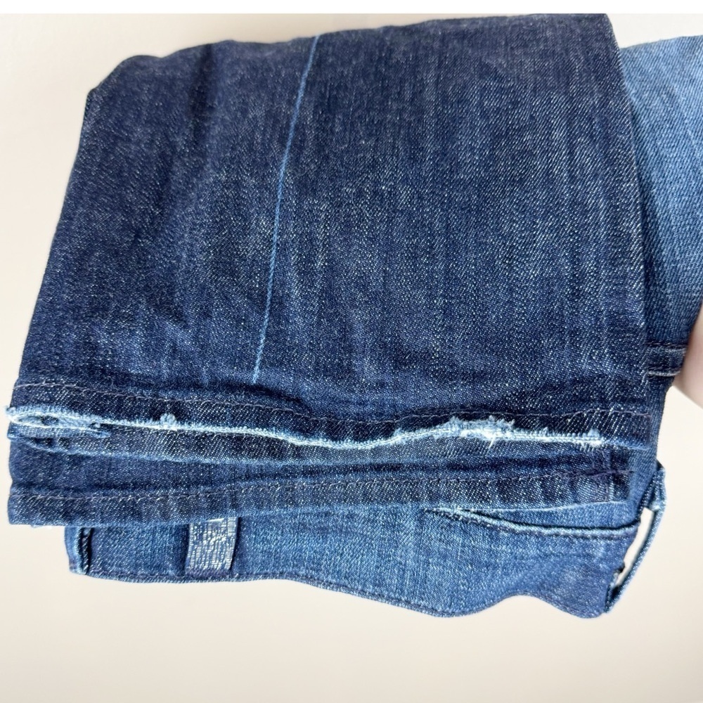 7 for All Mankind High Waist Bootcut Blue Jeans Size 32 - Picture 5 of 9